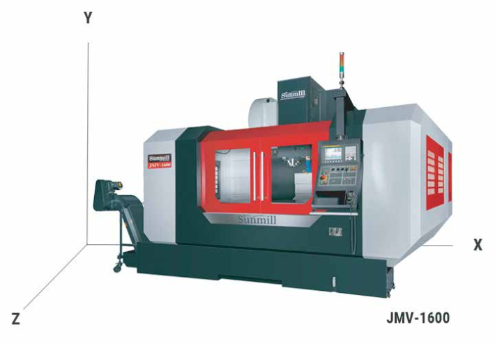 Máy phay CNC JMV-1600 • JMV-1800