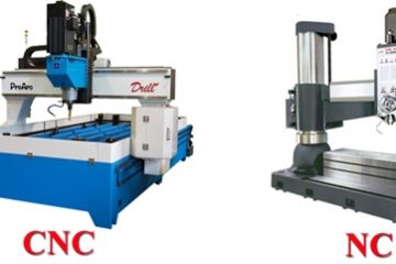 Phân biệt khác nhau giữa máy khoan NC và máy khoan CNC